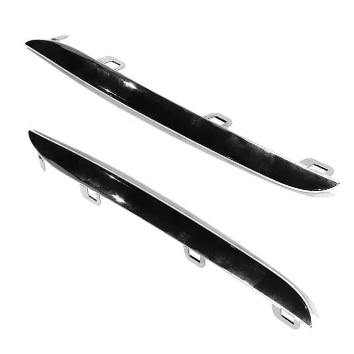 For 15-18 C300/C400 Front Grille Trim Molding Garnish Left Right Side SET PAIR