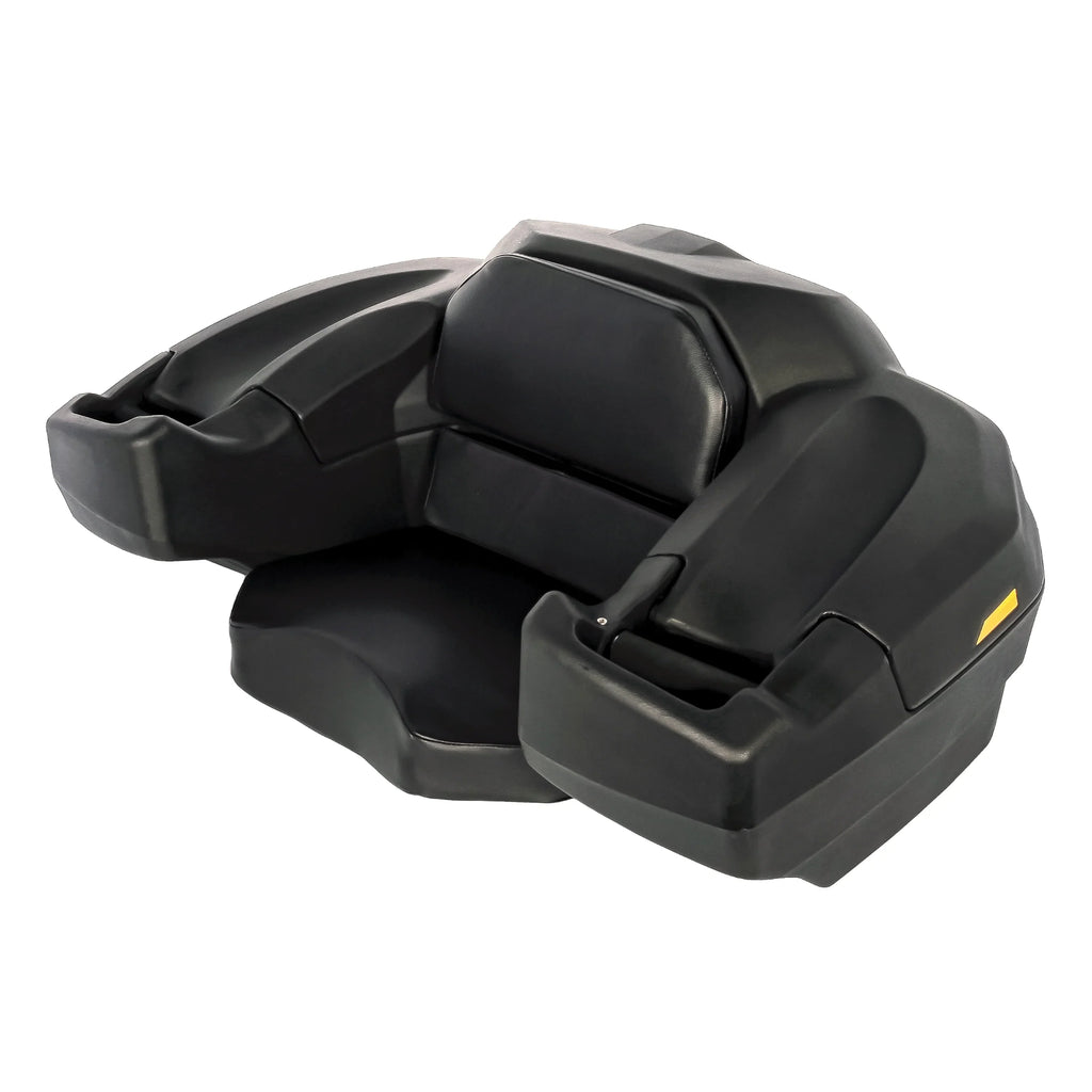 Camco Black Boar ATV/UTV Rear Storage Box and Lounger | Features a Lockable liquid-immune Storage Box, an Impact-immune Design, and a Soft Comfortable Seat Cushion (66010)