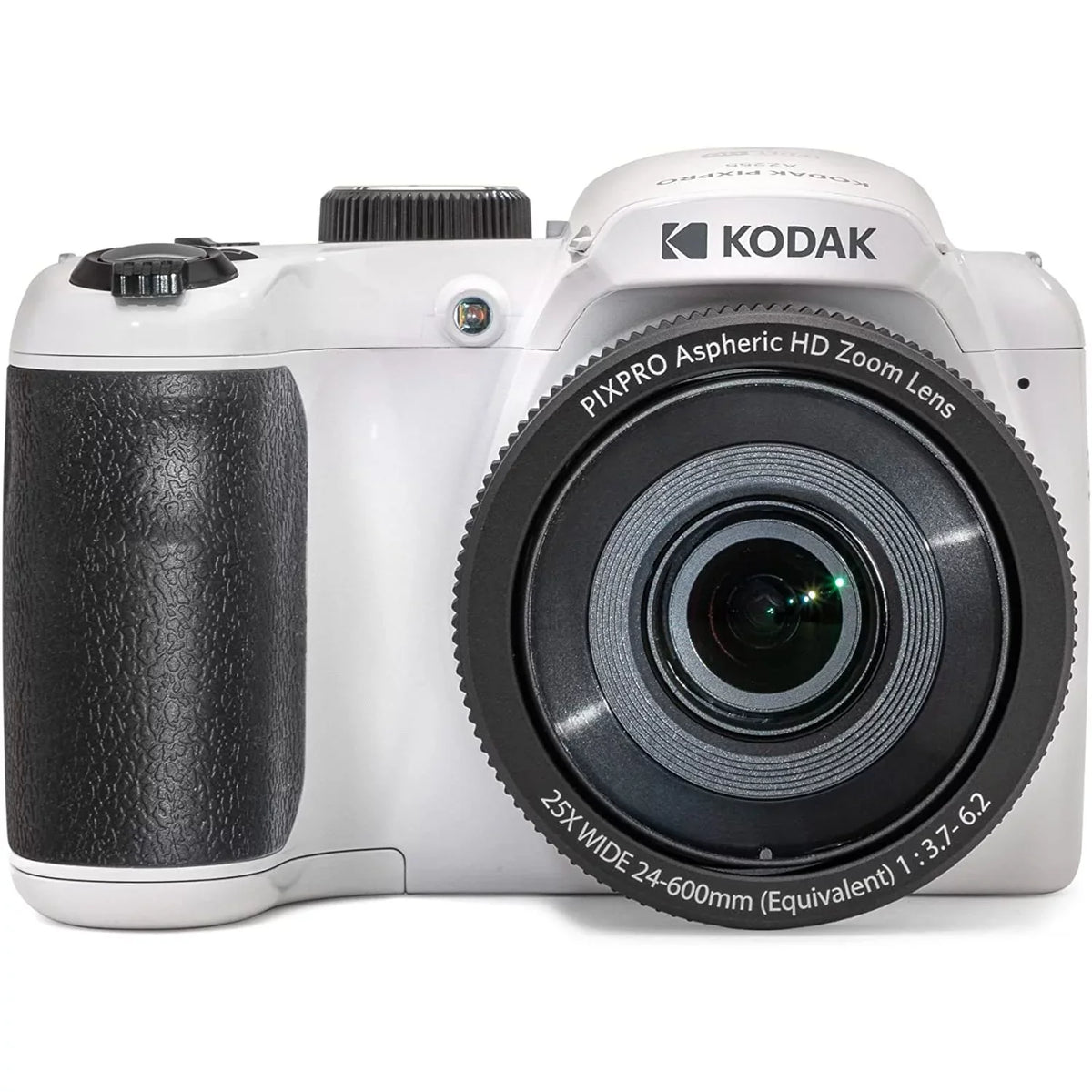 Kodak PIXPRO Astro Zoom AZ255-WH 16MP Digital Camera, 25X Optical Zoom, White Bundle with Lexar 32GB High-Performance 800x UHS-I SDHC Memory Card + Deco Photo Camera Bag