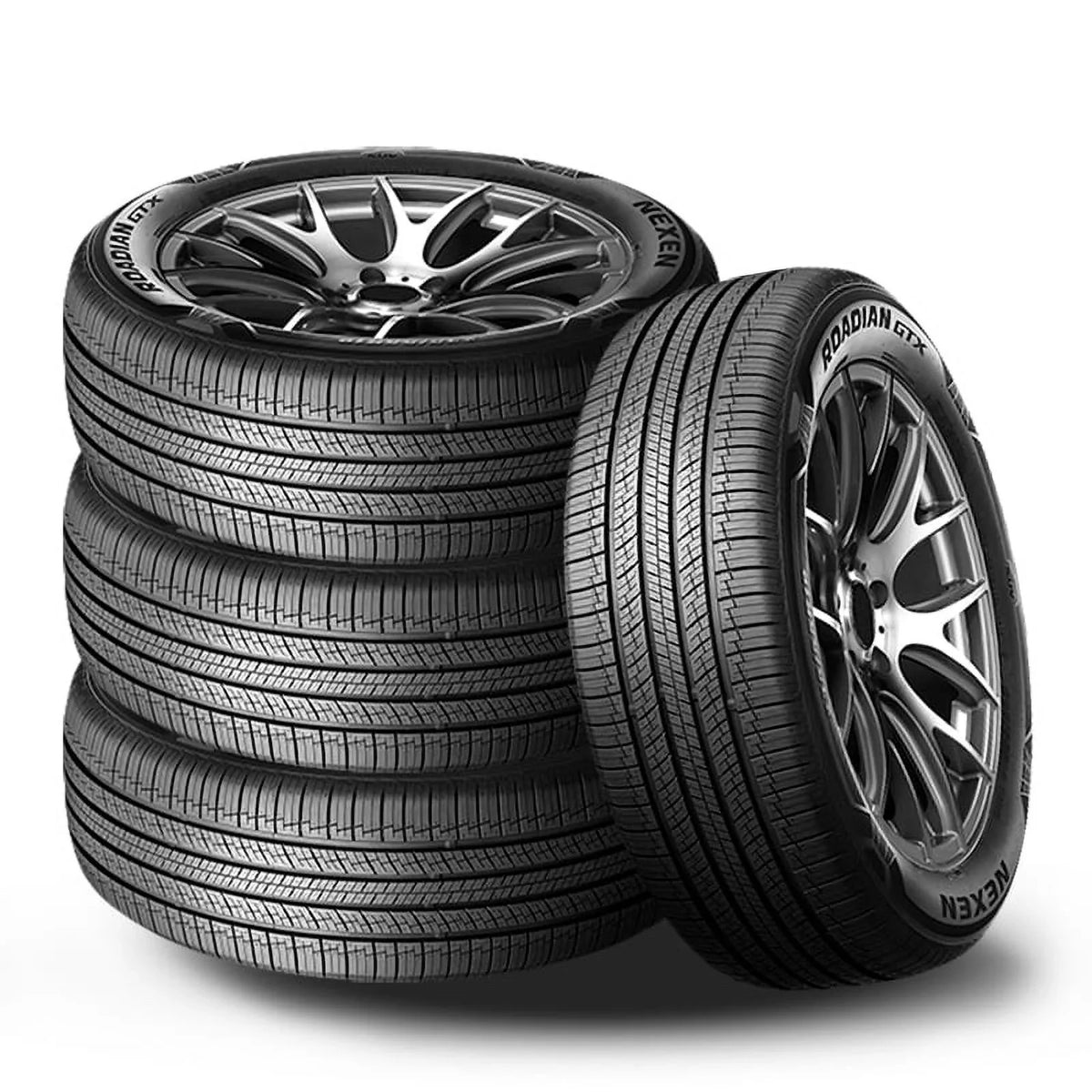 Pair of 2 Nexen Roadian GTX 255/50R20 109V All Season Tires 70000 Mile Warranty SUV CUV 17039NXK / 255/50/20 / 2555020 Fits: 2011-19  Explorer XLT, 2006-09 Chevrolet Trailblazer SS