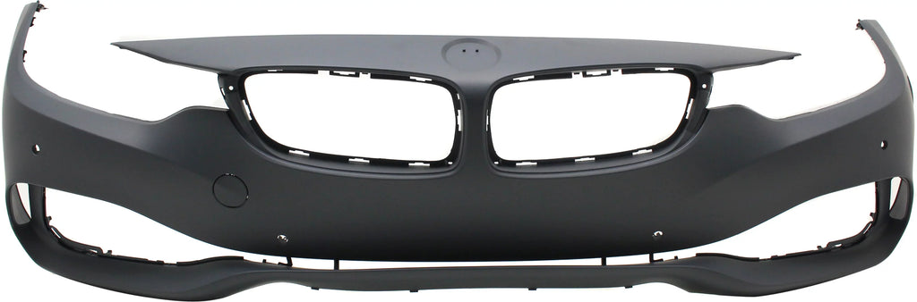 Front BUMPER protector matching For  4-SERIES 2014-2017 Primed with PDC Sensor and Camera Holes Convertible/Coupe/Hatchback