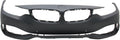Front BUMPER protector matching For  4-SERIES 2014-2017 Primed with PDC Sensor and Camera Holes Convertible/Coupe/Hatchback