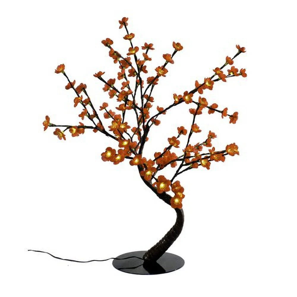 Lighted Pink Bonsai Tree - 128 LEDs. Hi-Line Gift Ltd