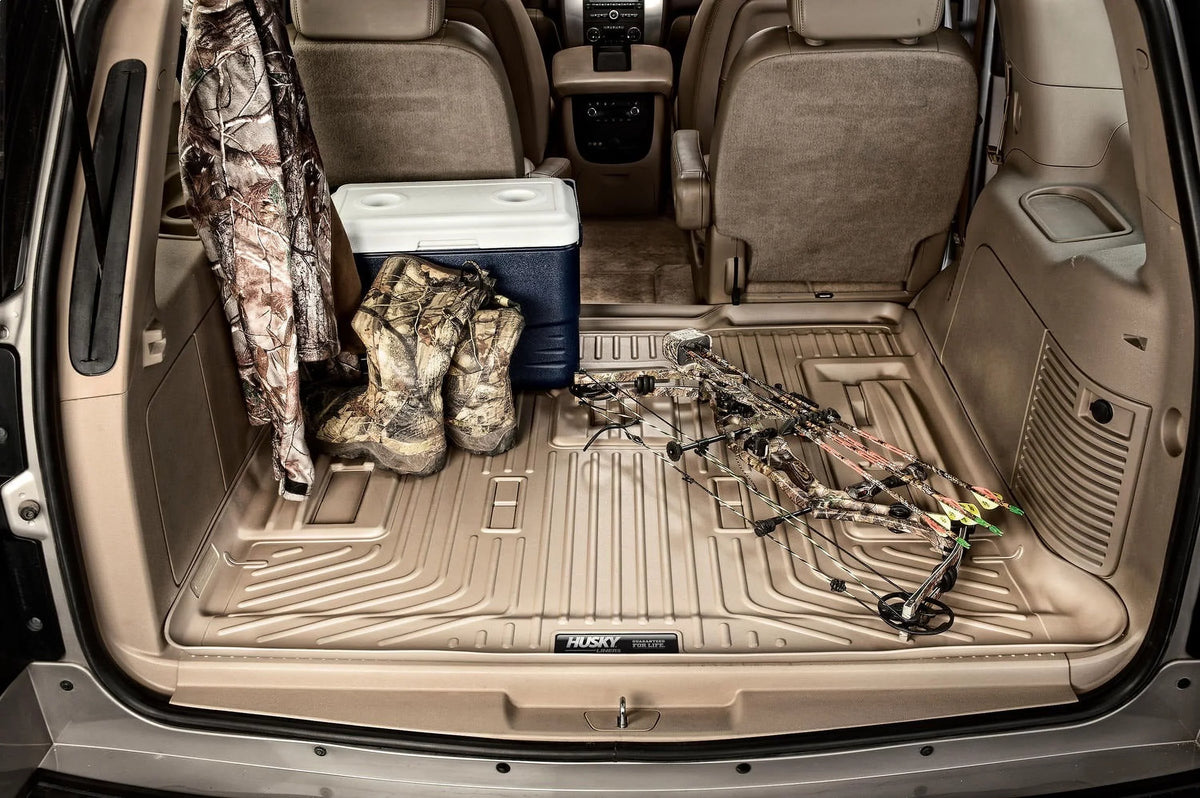 Husky by RealTruck Cargo Liner Behind 3rd Seat matching with 2007-2014 Suburban 1500/Yukon XL 1500