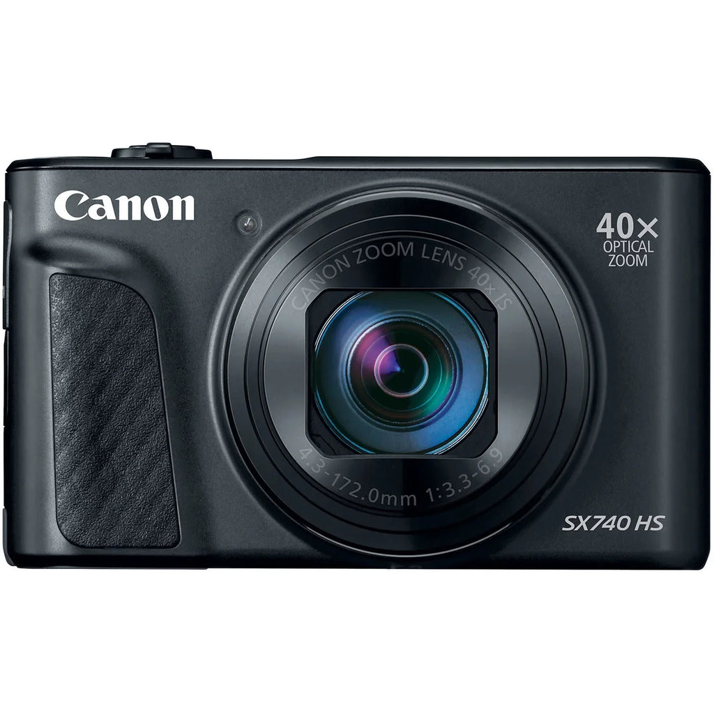 PowerShot SX740 HS 4x 20.3 Megapixel CMOS Digital Camera, New, Black