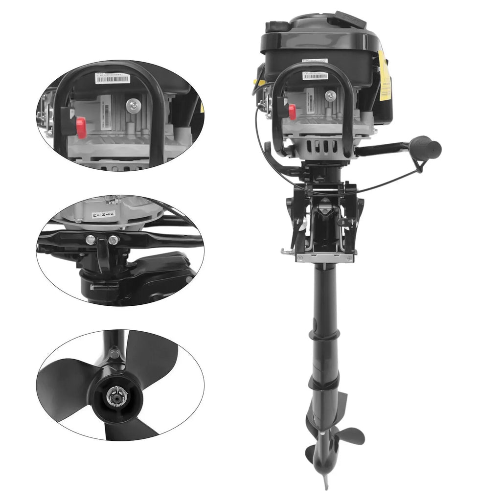 7.5  3600R/Min Outboard Motor Fishing vessel EngineWater Cooling System 196CC 1.8 Liters