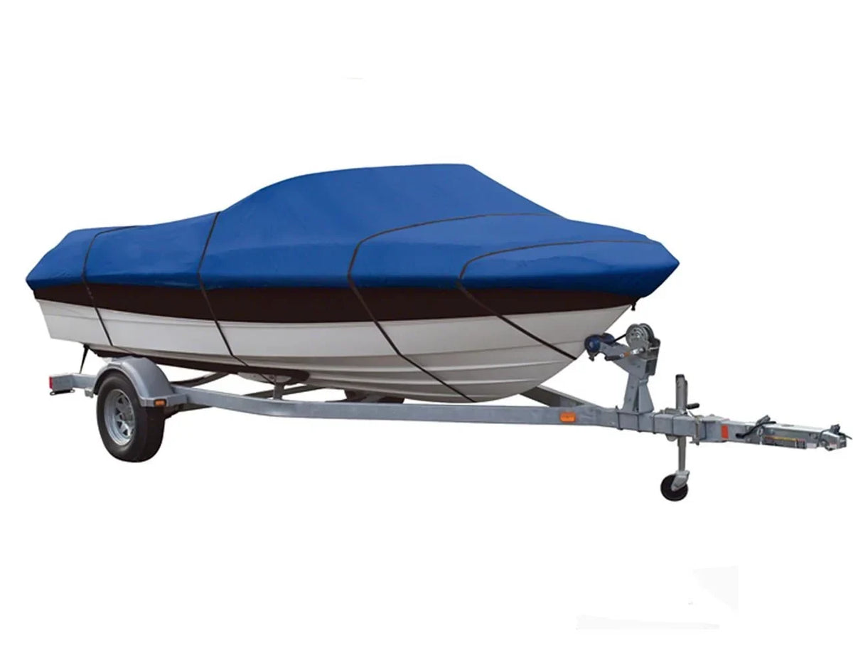 BLUE, top-notch superior vessel protector appropriate for STARCRAFT SEAFARER 14 DLX T 1990-1993