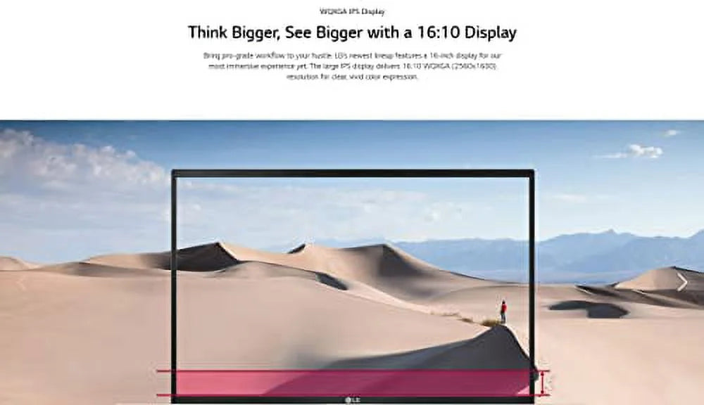gram Ultra-Light Laptop, Evo i7-1165G7, 16" WQXGA (2560 x 1600) IPS 16:10 2in1 Touch Display, 21 Hr Battery Life, Wi-Fi 6, Thunderbolt 4, Stylus Pen, Fingerprint, Webcam (16GB RAM | 512GB PCIe SSD)