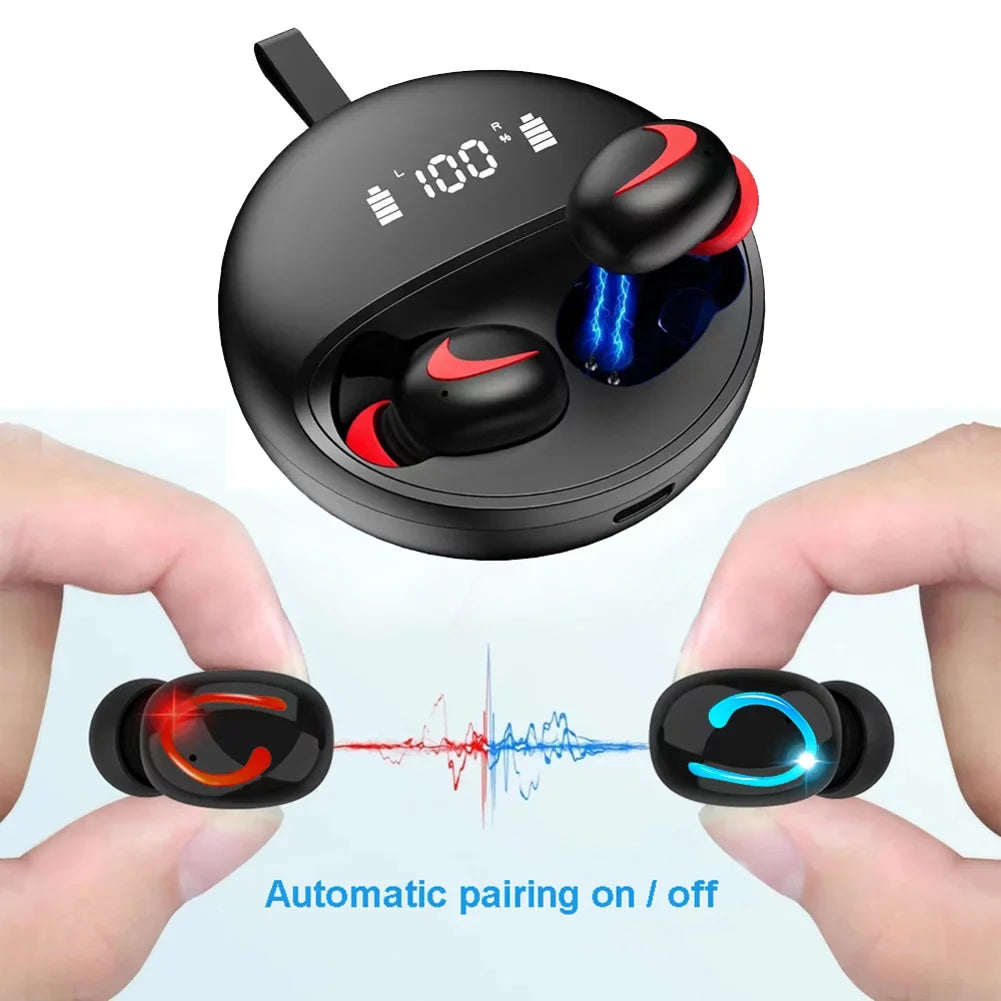 Wireless TWS Headphones for OnePlus Nord N300 5G/N20 5G, 10T 5G Phones - Earbuds Earphones True Wireless Stereo Headset Hands-free Mic matching With OnePlus Nord N300 5G/N20 5G, 10T 5G