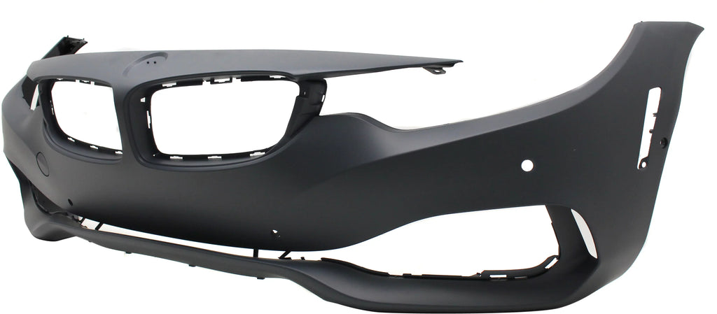 Front BUMPER protector matching For  4-SERIES 2014-2017 Primed with PDC Sensor and Camera Holes Convertible/Coupe/Hatchback