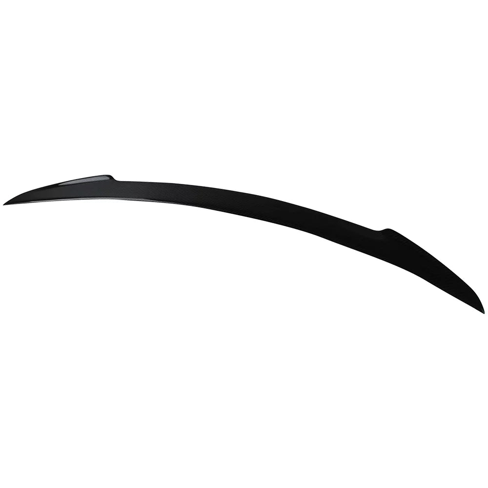 Ikon Motorsports matching with 12-23 Tesla Model S H Style Rear Trunk Spoiler Wing - Carbon Fiber CF 2012 2013 2014 2015 2016 2017 2018