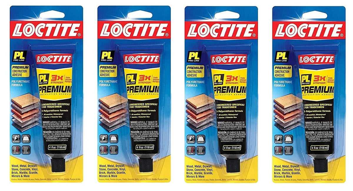Loctite PL Premium Polyurethane Construction Adhesive 4-Ounce Tube 1451588 Fur k