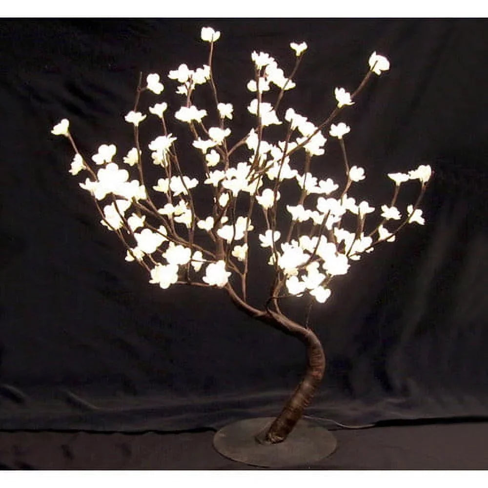 Lighted Pink Bonsai Tree - 128 LEDs. Hi-Line Gift Ltd