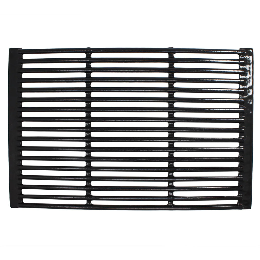 2 BBQ Grill Cooking Grates & 3 Heat Shield Plate Tent Replacement Parts for Charmglow 810-6320-V - appropriate Barbeque Porcelain Enameled Cast Iron Grid 19" & Flame Tamer, Flavorizer Bar