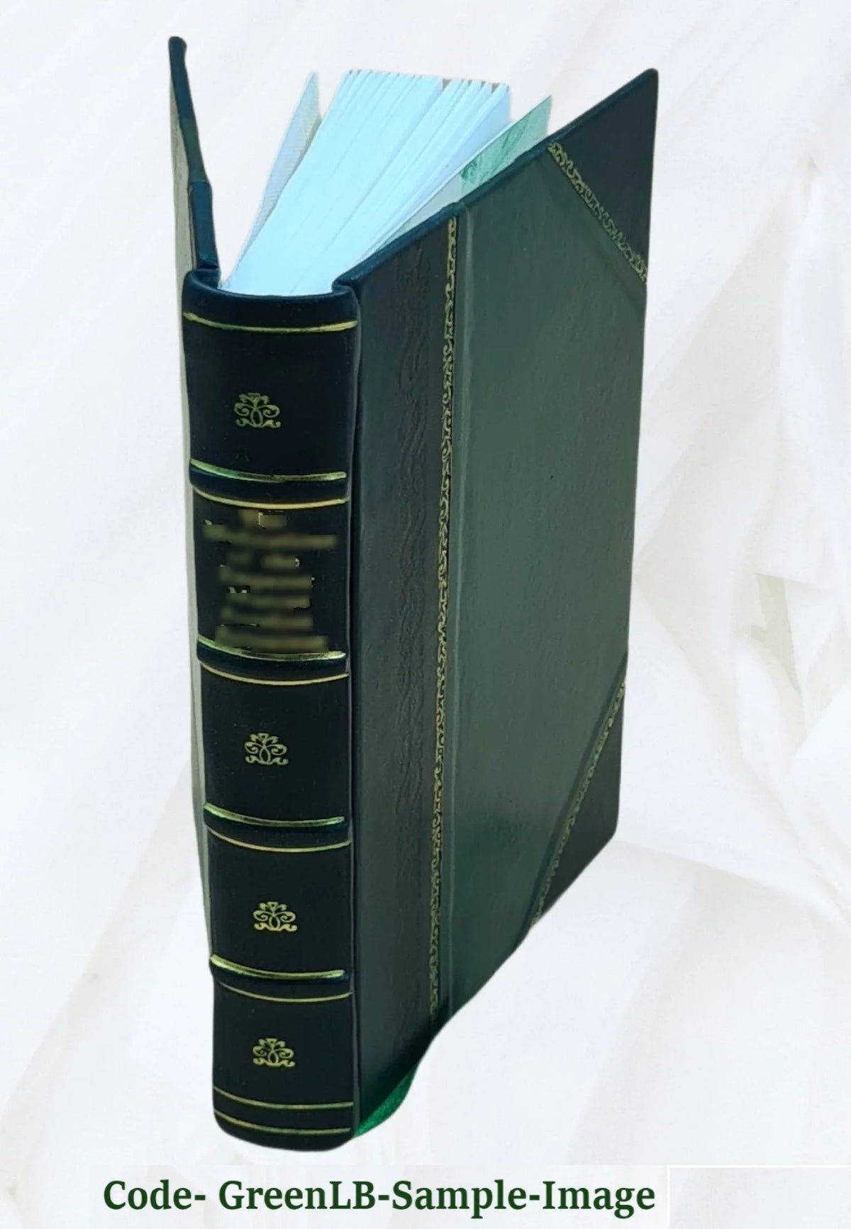 1952 [Leather Bound]. Scalpel and cross in Homan
