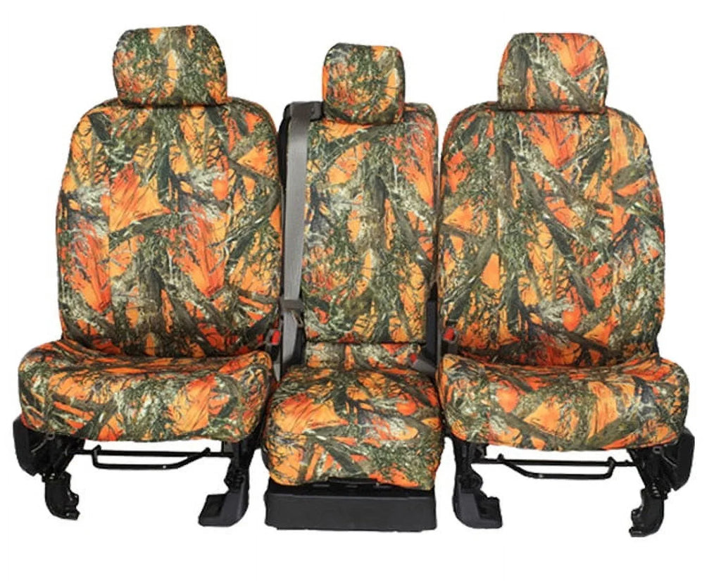 CalTrend Front TRUETIMBER Seat Covers for 1994-1997  Land Cruiser - TY166-72KA BLAZE Insert and Trim