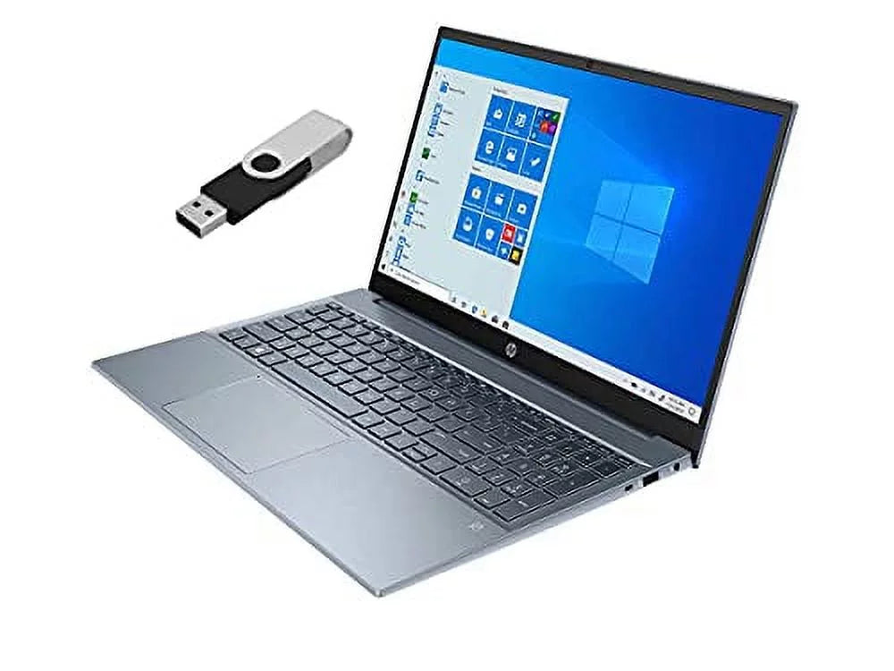 2022  Pavilion 15.6" FHD Touchscreen Laptop 12th Gen 10-Core  i7-1255U 32GB DDR4 1TB NVMe SSD Iris Xe Graphics HDMI Webcam WiFi-6 Bluetooth Backlit Keyboard Windows 11 Pro w/ 32GB USB Included