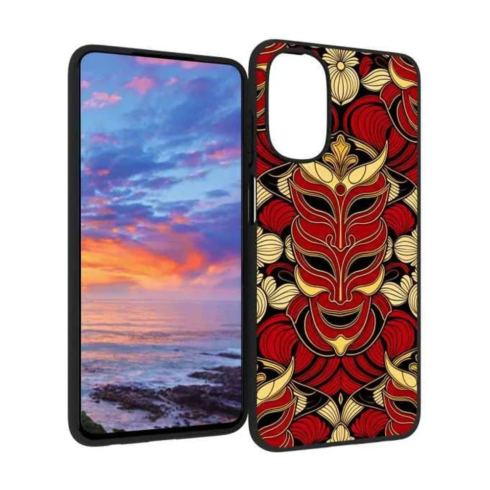 Japanese-mask-373 phone case for Moto G 5G 2022 for Women Men Gifts,Flexible Painting silicone Shockproof - Phone shield for Moto G 5G 2022