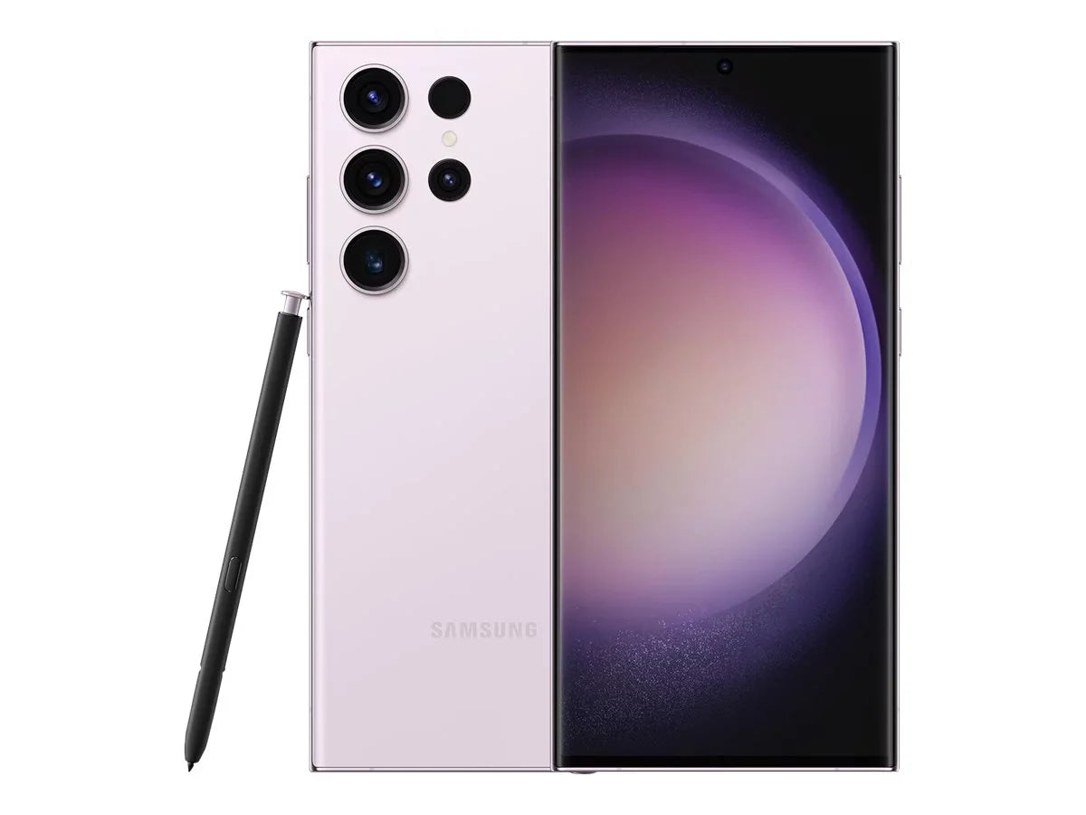 Galaxy S23 Ultra - 5G smartphone - dual-SIM - RAM 12 GB / Internal Memory 1 TB - OLED display - 6.8" - 3088 x 1440 pixels (120 Hz) - 4x rear cameras 200 MP, 12 MP, 10 MP, 10 MP - front camera 12 MP - lavender