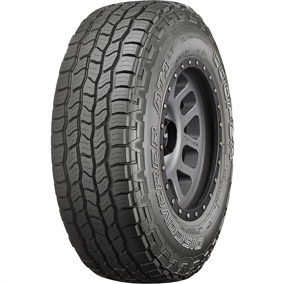 Set of 4 (FOUR) Cooper Discoverer AT3 LT 245/75R17 121/118S E 10 Ply A/T All Terrain Tires