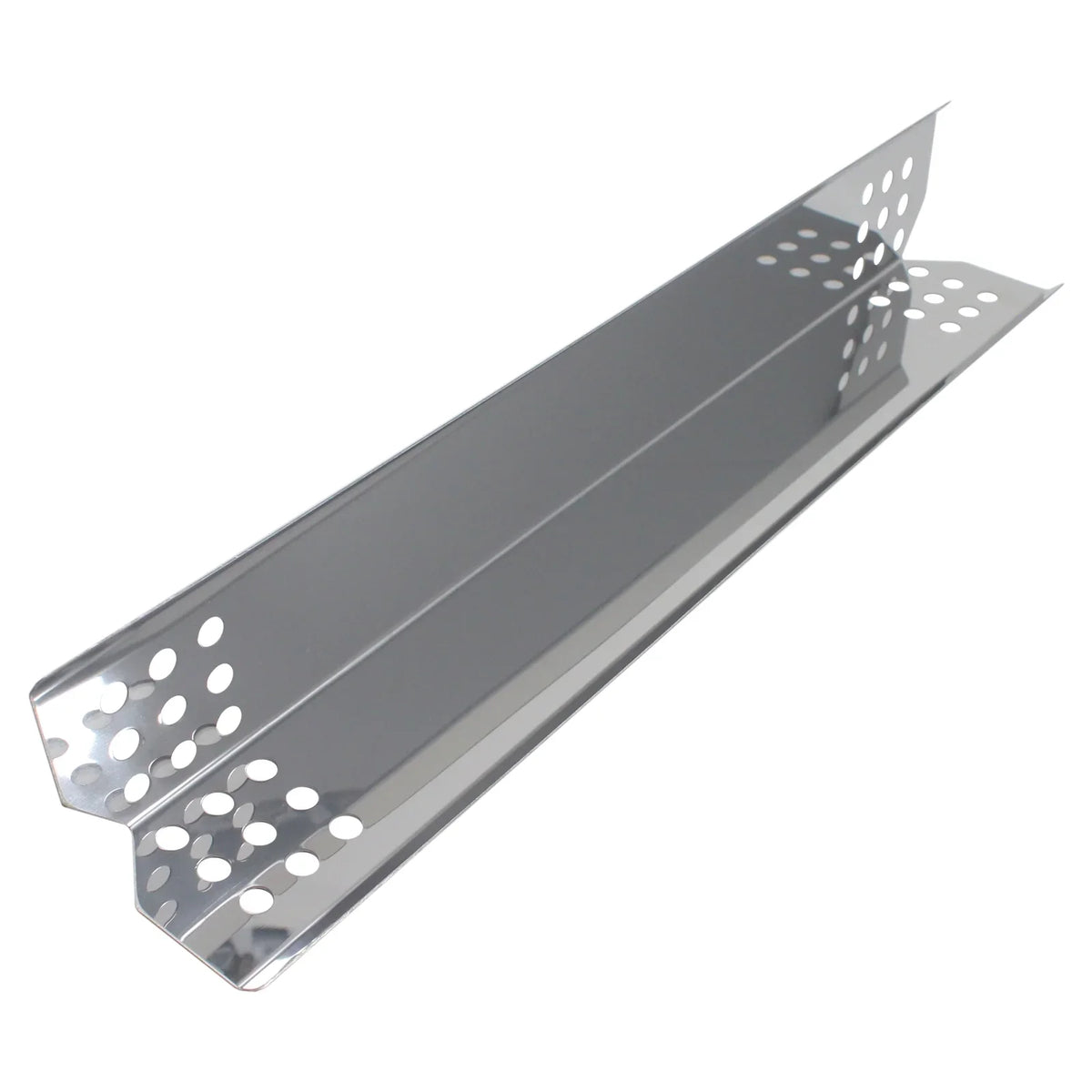 3-Pack BBQ Grill Heat Shield Plate Tent Replacement Parts for Nexgrill 720-0733A - suitable Barbeque Stainless Steel Flame Tamer, Flavorizer Bar, Vaporizer Bar, Burner shield 16 1/8"