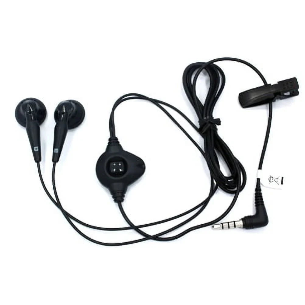 Black Leather Case w Headset OEM 3.5mm Handsfree Earphones L5K for  G6 G8 ThinQ, G7 ThinQ - Motorola One, Moto X4 X Play G7 Play, Droid Maxx 2 - Nokia 8 -  Galaxy S9, S8 S7 Edge