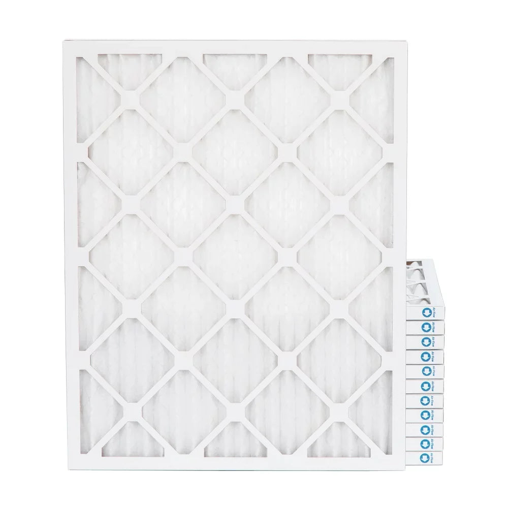 Actual Size: 13-1/2 x 19-1/2 x 3/4. Case of 12. Pamlico Air 14x20x1 MERV 8 Pleated AC Furnace Air Filters