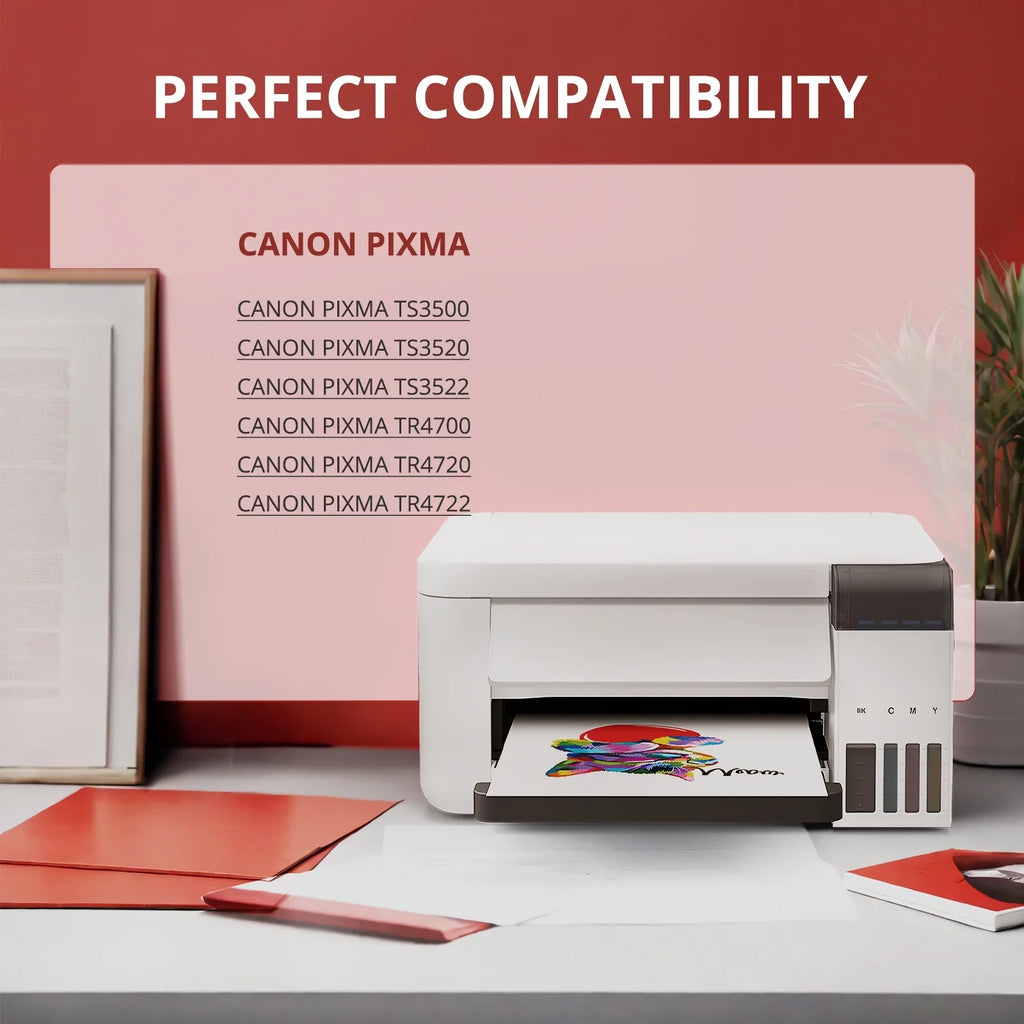 275 Ink Cartridges for  ink 275 and 276 for  275XL 276XL PG 275 CL276 Ink for  Pixma TS3522 TS3520 TS3500 TR4722 TR4720 TR4700 (1 Black, 1 Tri-Color)