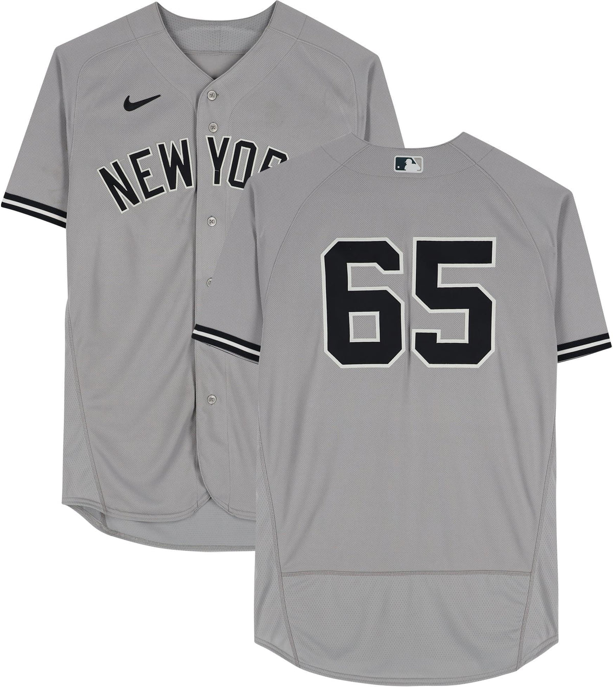 Cleveland Indians on October 16, 2022 - Fanatics Authentic Certified. Nestor Cortes New York Yankees Player-Worn #65 Gray Jersey vs