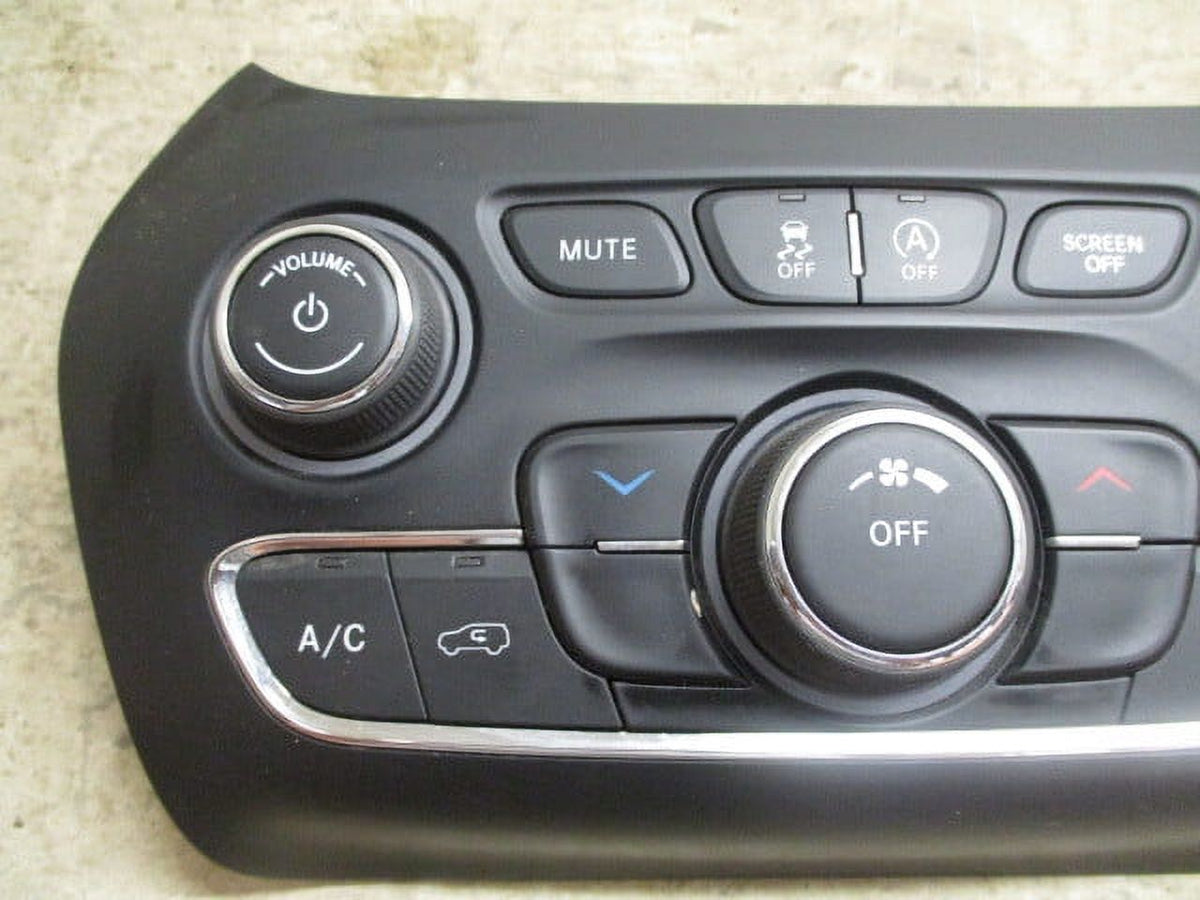 Pre-Owned 19 20 21 22 Jeep Cherokee Manual Climate AC Heater Temperature Control OEM LKQ (Good)