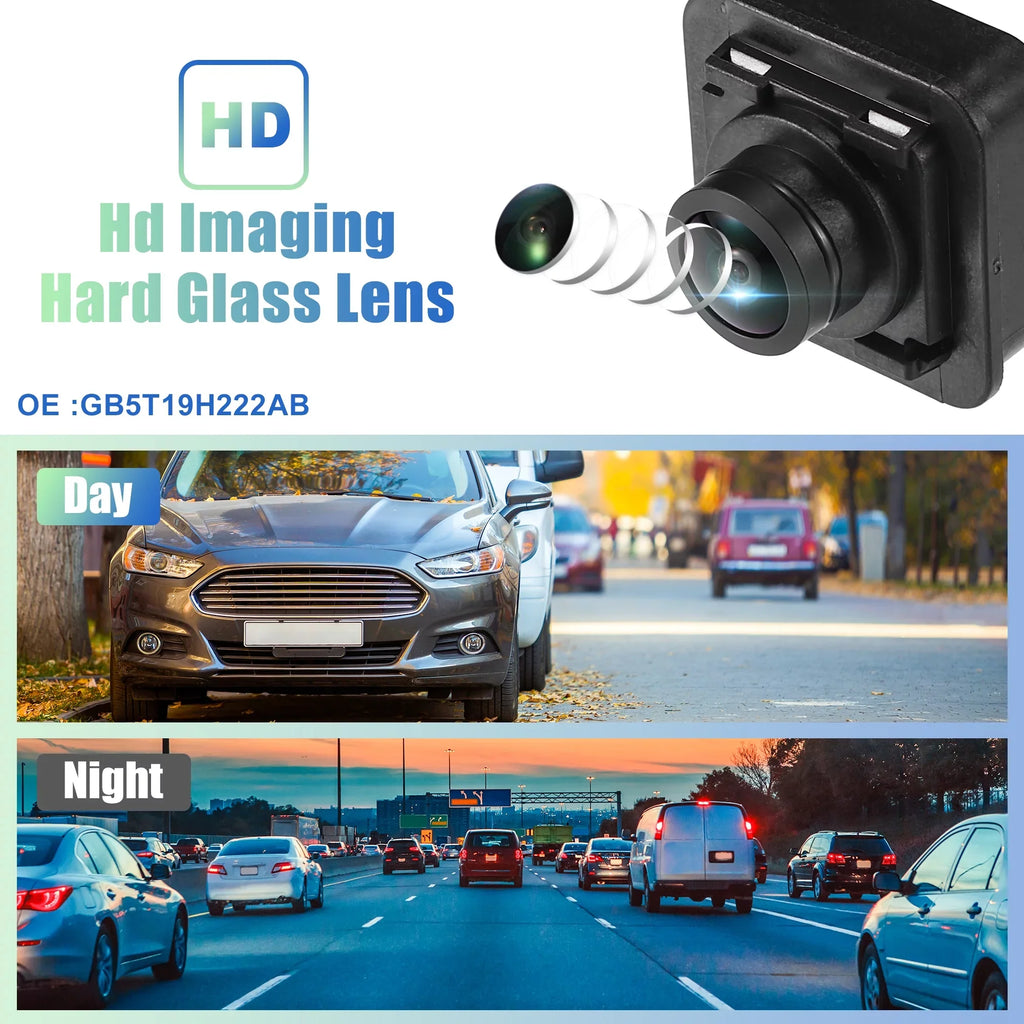 Unique Bargains Car Rear View Camera Back Up Camera Rear Park Assist Reverse Camera for  Explorer 2016-2019 2.3L
