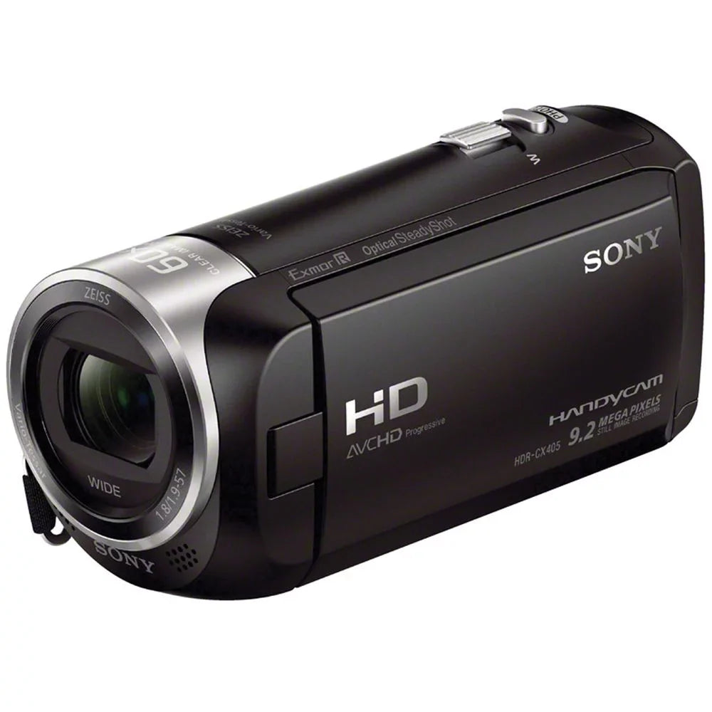 HDR-CX405 HD Handycam + Tripod + Case - 64GB Kit