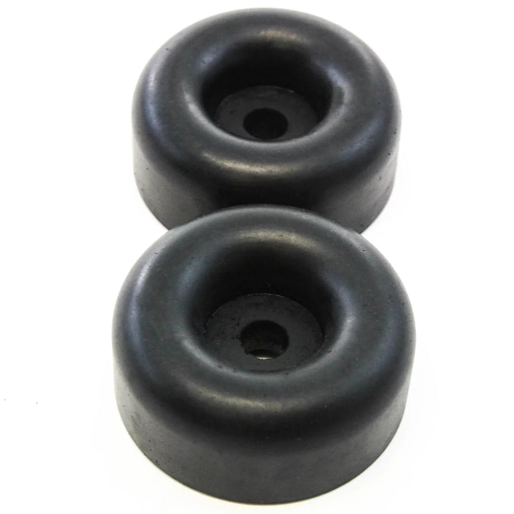 Red Hound Auto 80 Rubber Bumpers for Trailer appropriate with Ramp Door Truck 2.5 Inches Round Replacement Cargo Stop