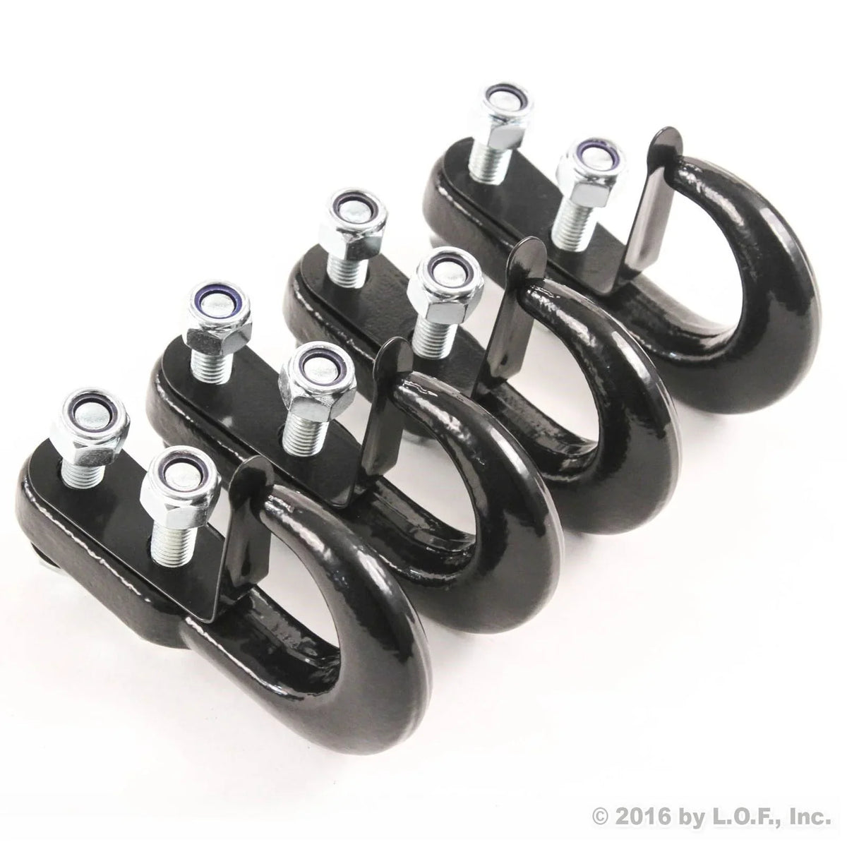 Red Hound Auto 4 Universal Recovery Tow Hooks for appropriate with  Dodge Chevrolet GMC  Pickup Truck