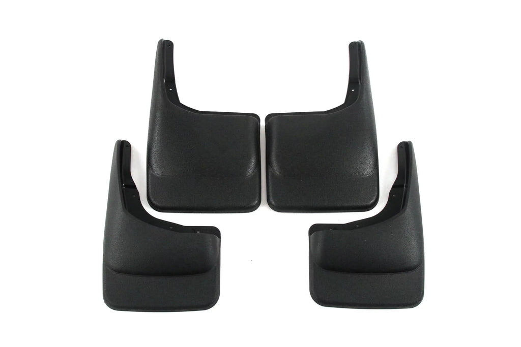 Red Hound Auto Premium Heavy Duty Molded 2004-2014 appropriate with  F-150 Mud Flaps Guards Splash Front Rear 4pc Set (Without Fender Flares) CL3Z-16A550-C CL3Z-16A550-F