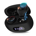 UrbanX True Wireless Bluetooth Earbuds + Charging Case, Black, Dual Connect, IPX5 moisture Resistance, Bluetooth 5.2 Connection, Balanced, Bass Boost appropriate with  Tab M8 (HD)