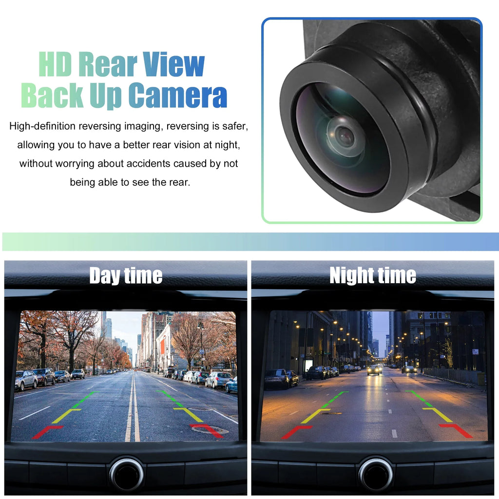Unique Bargains Car Rear View Camera Back Up Camera Rear Park Assist Reverse Camera for  Explorer 2016-2019 2.3L