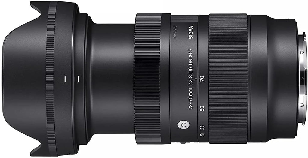 Sigma 28-70mm f/2.8 DG DN Contemporary Lens for  E W/Extreme Pro SD Card, Photo Edit Software, More 27pcs