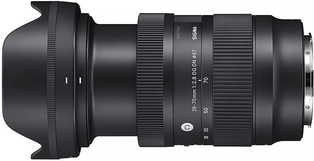 Sigma 28-70mm f/2.8 DG DN Contemporary Lens for  E W/Extreme Pro SD Card, Photo Edit Software, More 27pcs